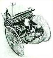 Benz - Tricycle motorise de Benz (1876)